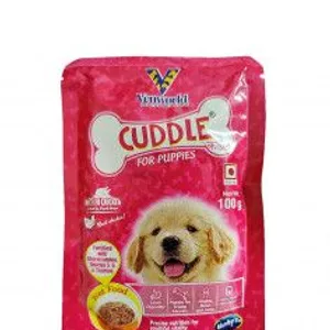 Drools Real Chicken Liver Chunks in Gravy- Puppy Dog Food, 150g