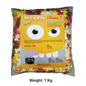 Pet A Pet Dog Treats Puppy Mix Flavour Biscuit 1 Kg