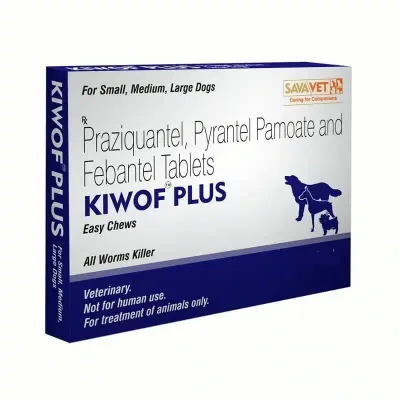 Savavet Kiwof Dewormer for Dogs 10 Tablets